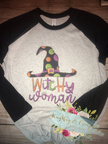 Witchy Women Raglan Shirt
