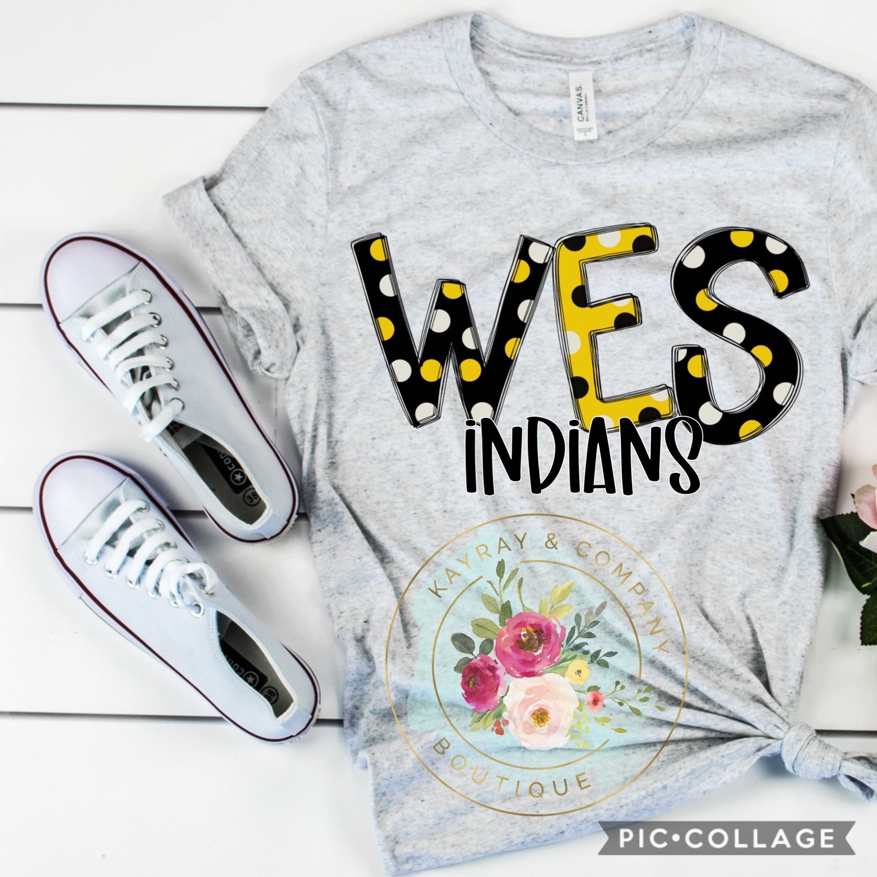 WES Indians T-shirt