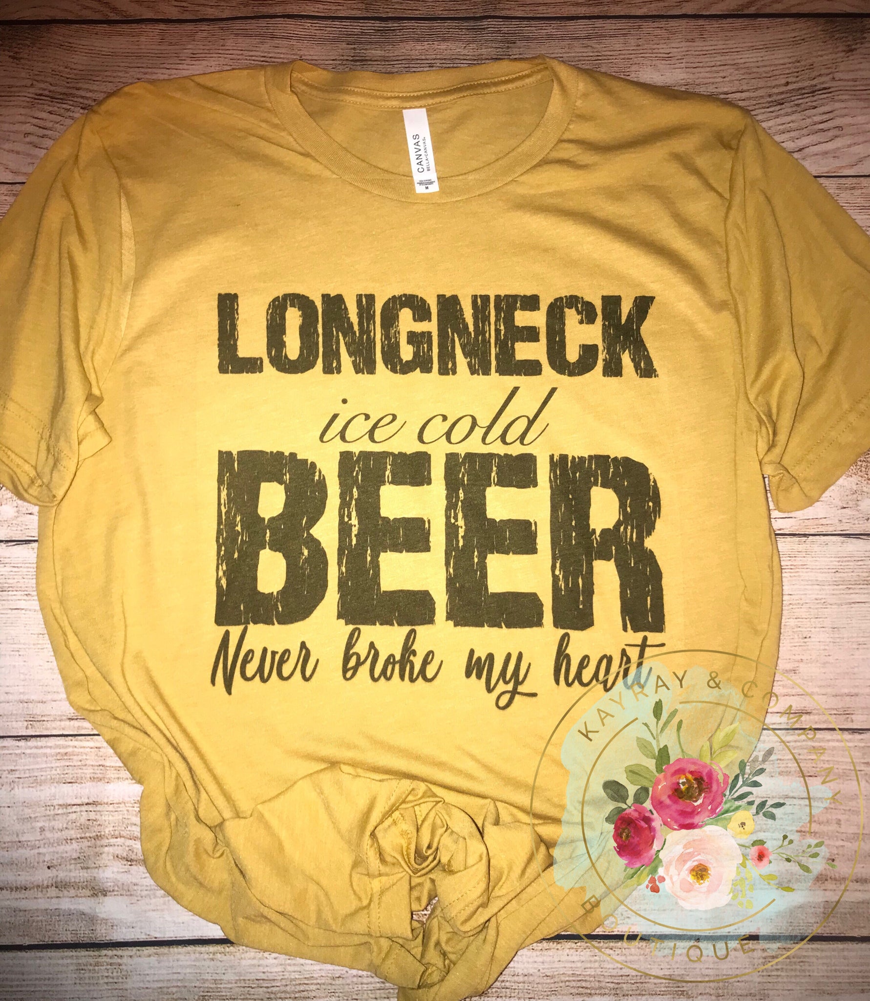 Longneck ice cold beer T-shirt
