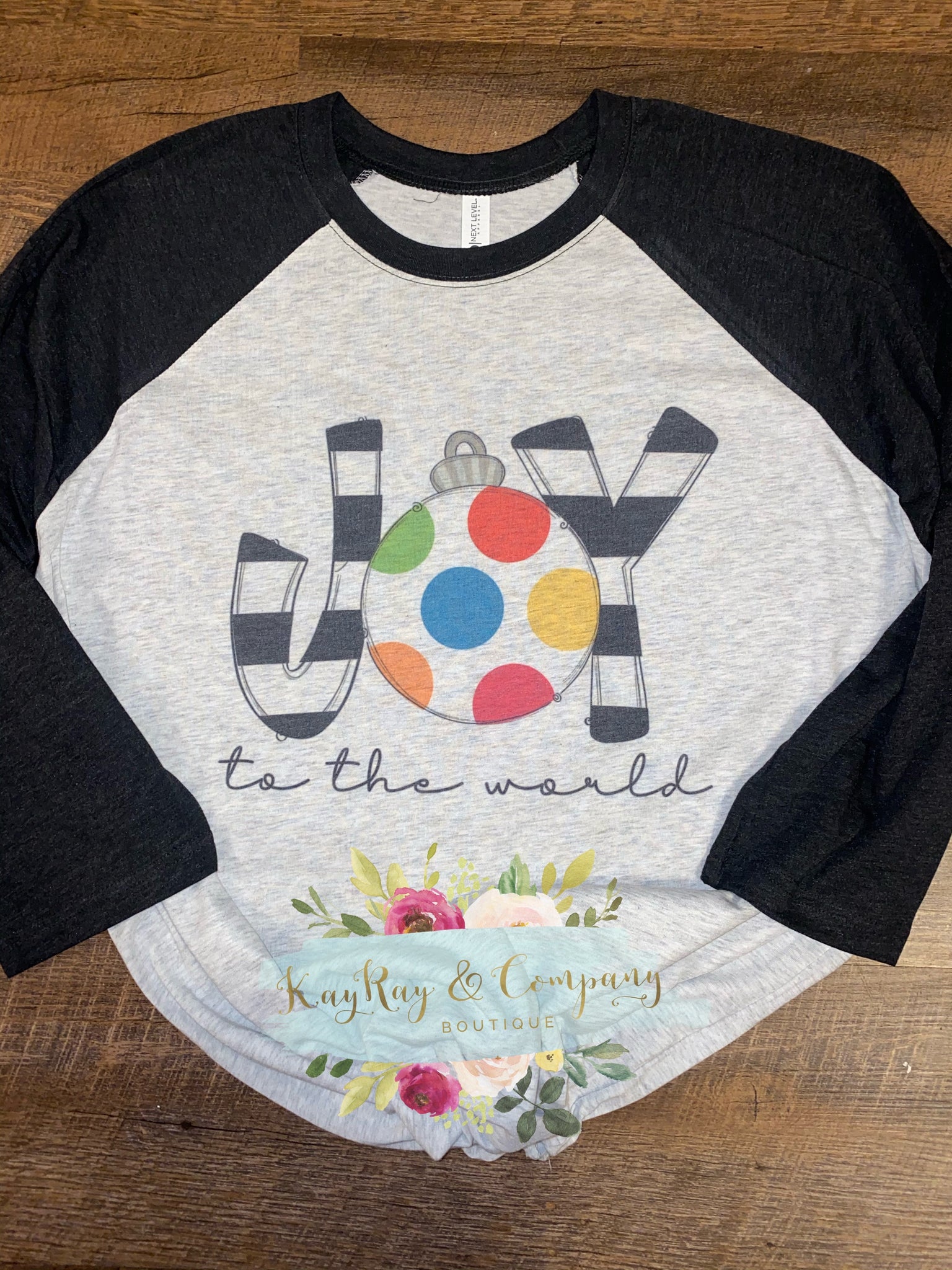 Joy Polka Dot Ornament T-shirt