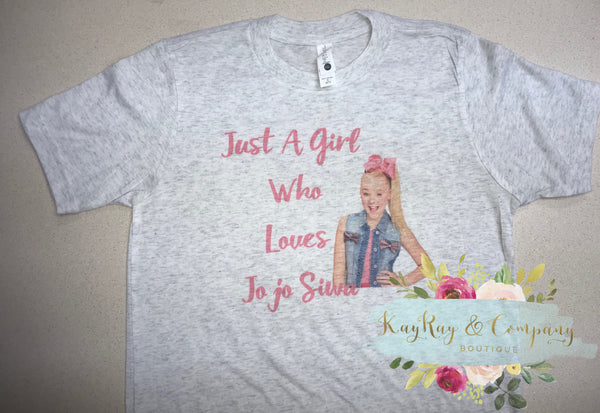 Just a girl who loves JoJo T-shirt