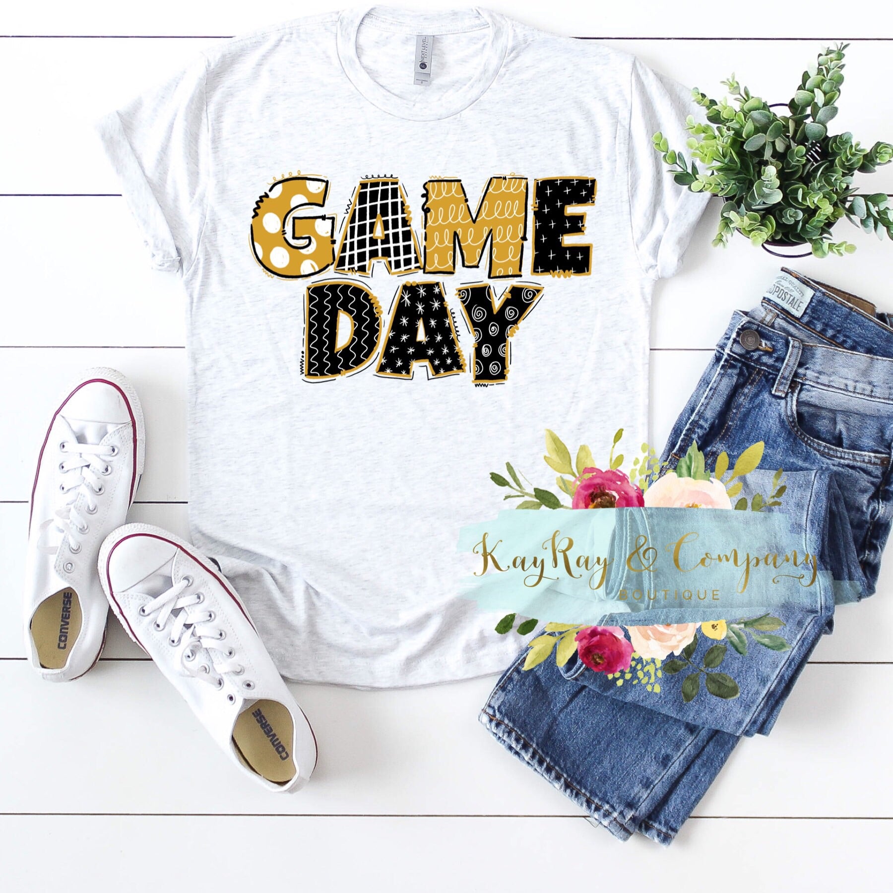 Wetumpka Game Day Colors T-shirt