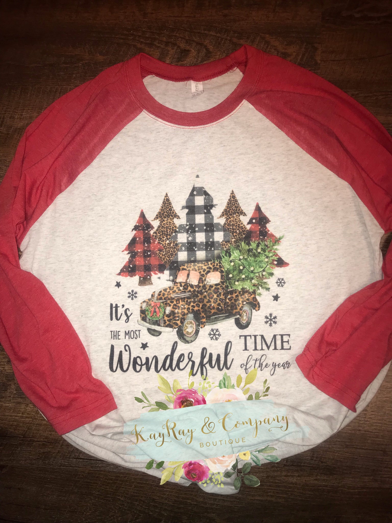 It’s the most wonderful time of the year leopard truck T-shirt