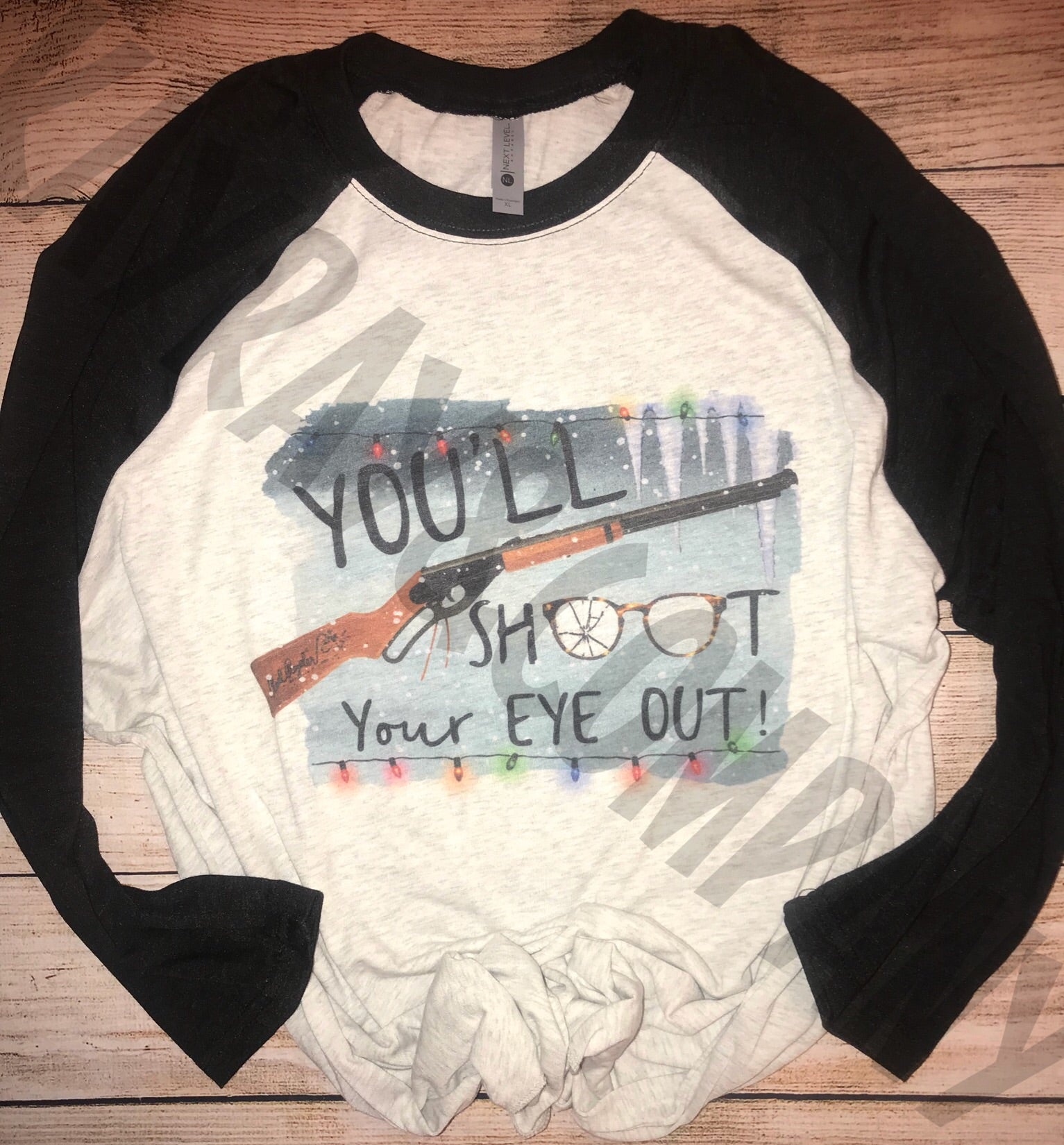 You’ll Shoot Your Eye Out Raglan Shirt