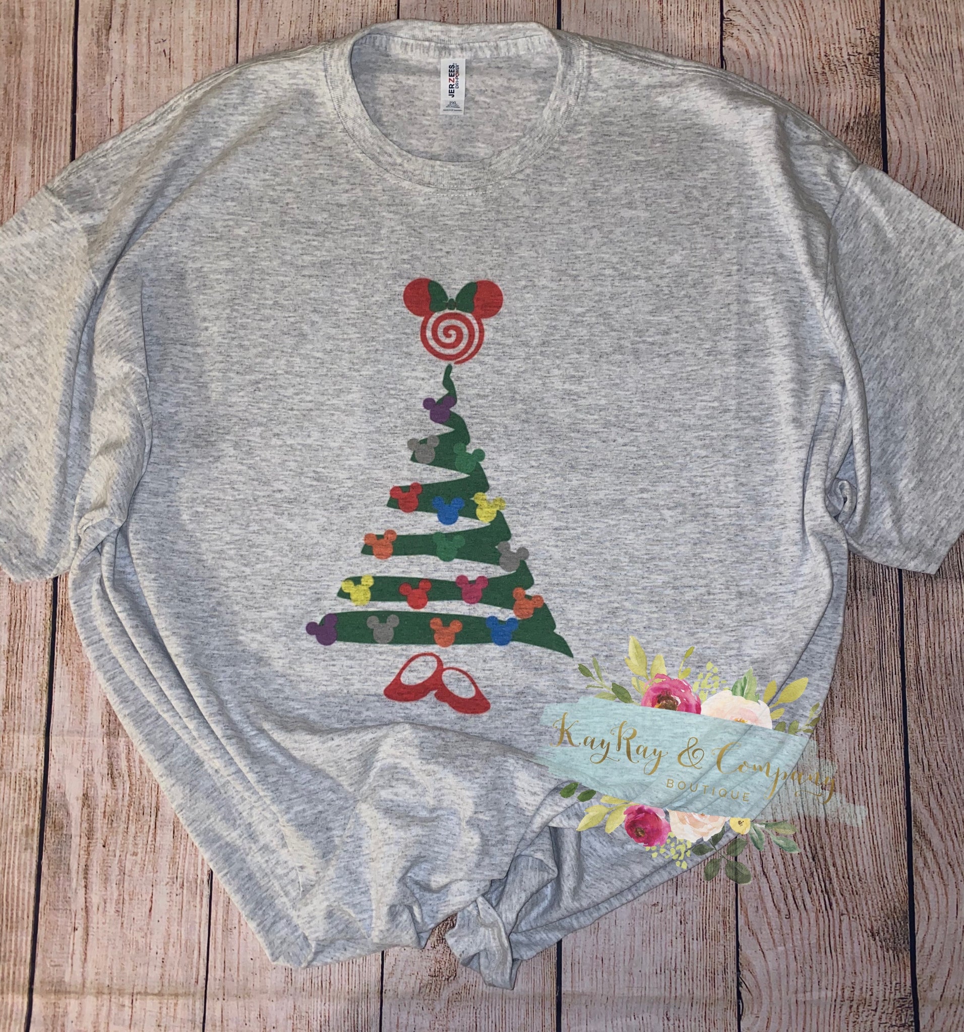 Minnie Christmas Tree T-shirt