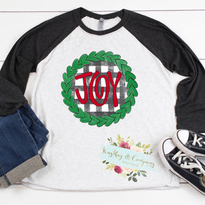 Joy Wreath T-shirt