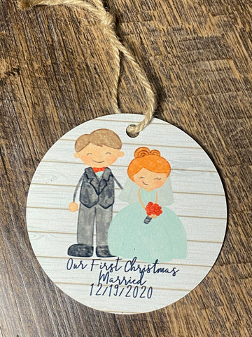 Wedding ornaments custom