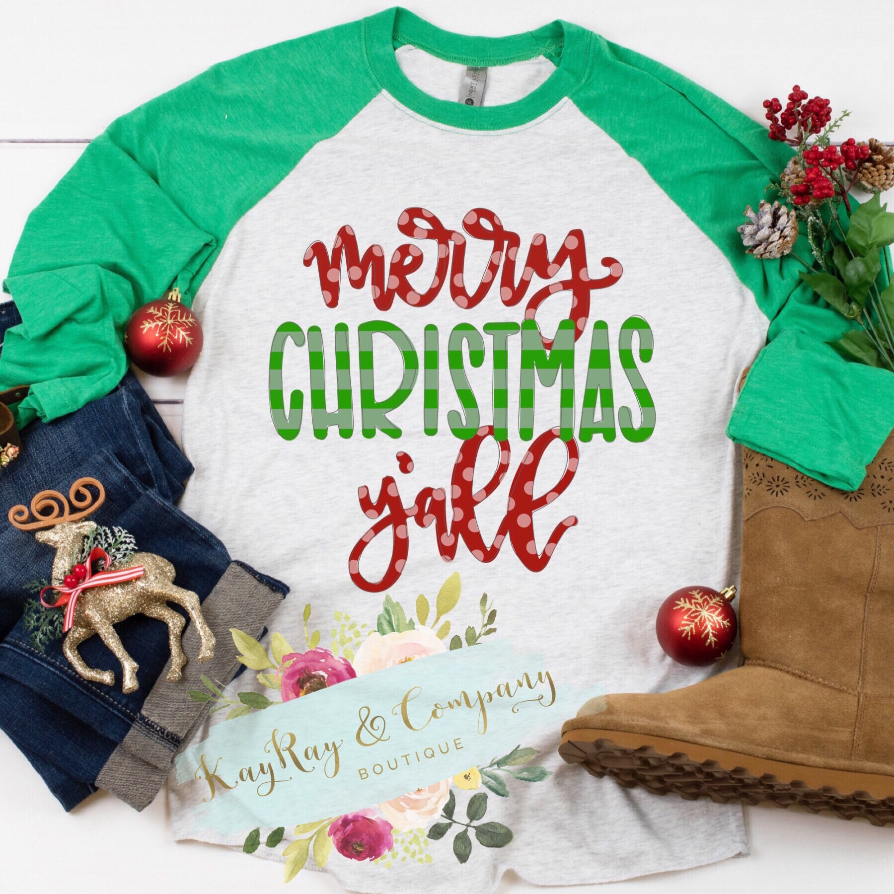 Merry Christmas Y’all T-shirt
