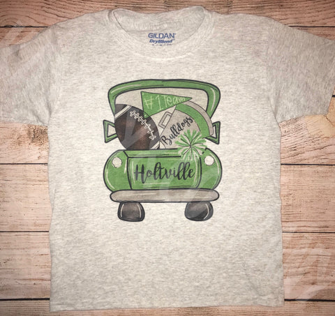 Tailgate Truck Bulldogs T-shirt Youth
