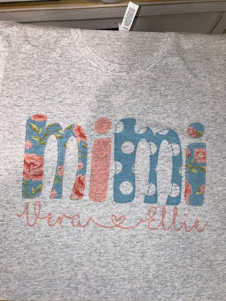 Mother’s Day Custom T-shirt (for grandmothers too)