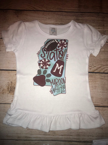 Kids / Infants Mississippi State Football Shirts & Onesies